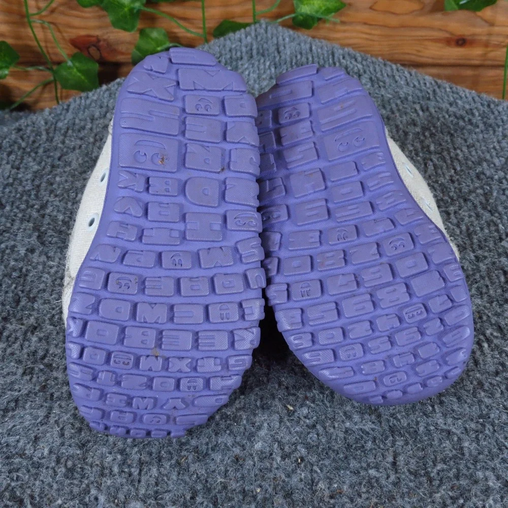 Reebok Ventureflex Toddler Sneakers Size 4 Play Shoes Grey Orange Purple